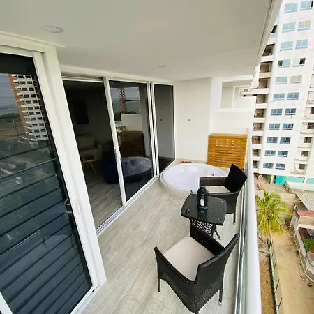Dominique 907 Apto De Lujo Cartagena